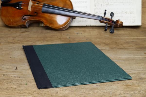Orchestra sheet music folder for the music stand, handmade in Germany